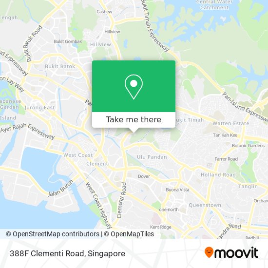 388F Clementi Road map