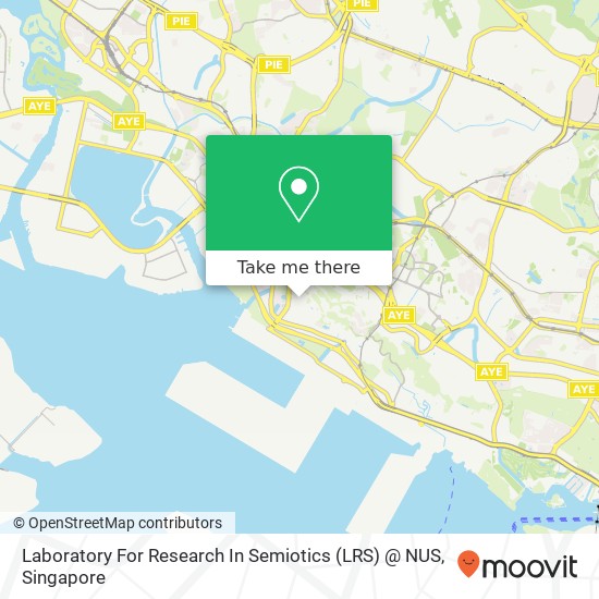 Laboratory For Research In Semiotics (LRS) @ NUS地图