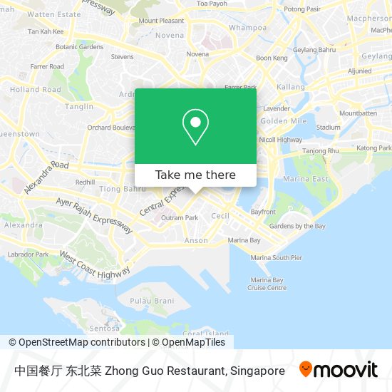 中国餐厅 东北菜 Zhong Guo Restaurant地图