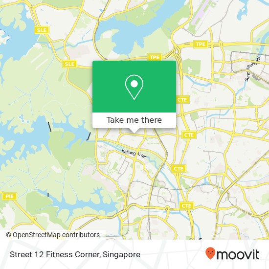 Street 12 Fitness Corner map
