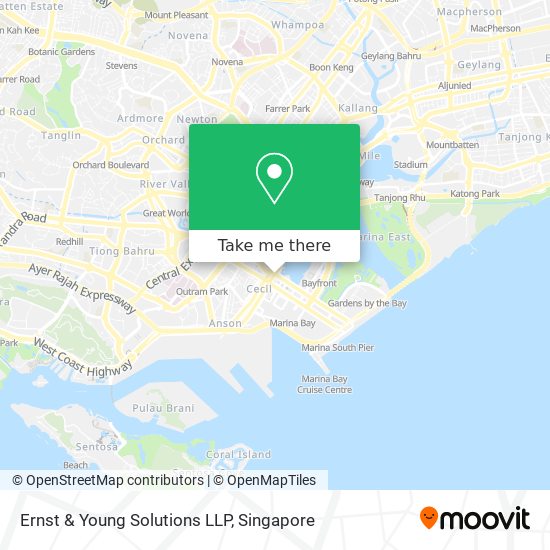 Ernst & Young Solutions LLP map