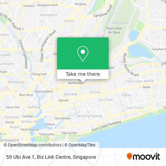 59 Ubi Ave 1, Biz Link Centre map