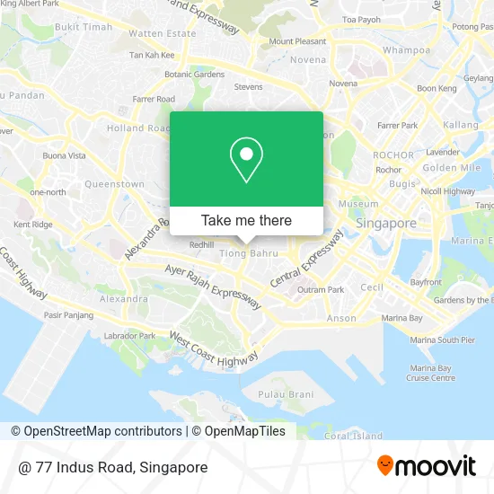 @ 77 Indus Road map