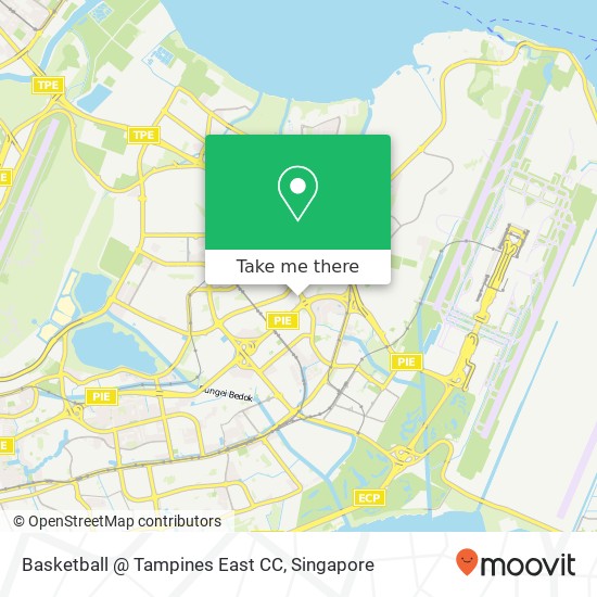 Basketball @ Tampines East CC map