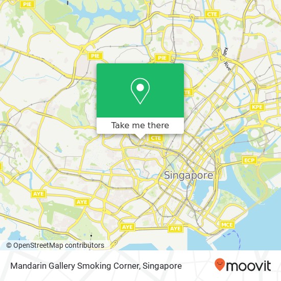 Mandarin Gallery Smoking Corner地图
