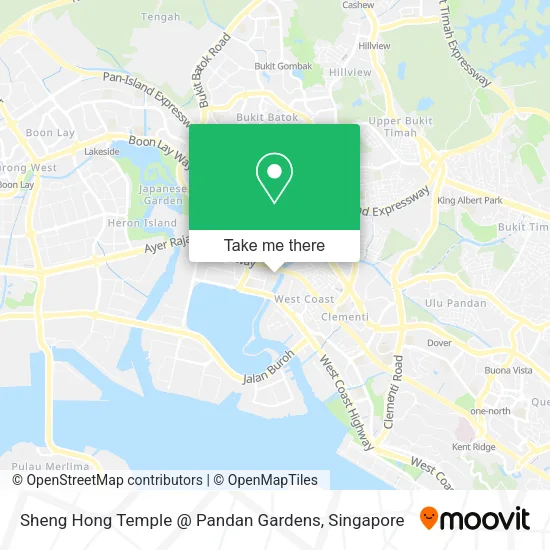 Sheng Hong Temple @ Pandan Gardens map