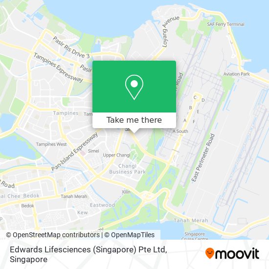 Edwards Lifesciences (Singapore) Pte Ltd map