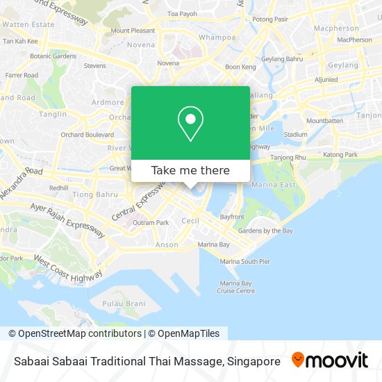 Sabaai Sabaai Traditional Thai Massage地图