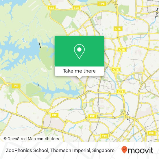 ZooPhonics School, Thomson Imperial地图