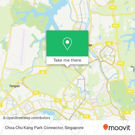 Choa Chu Kang Park Connector map