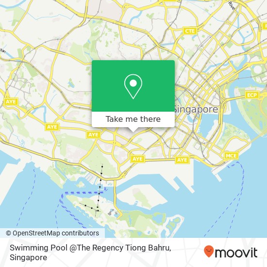 Swimming Pool @The Regency Tiong Bahru map