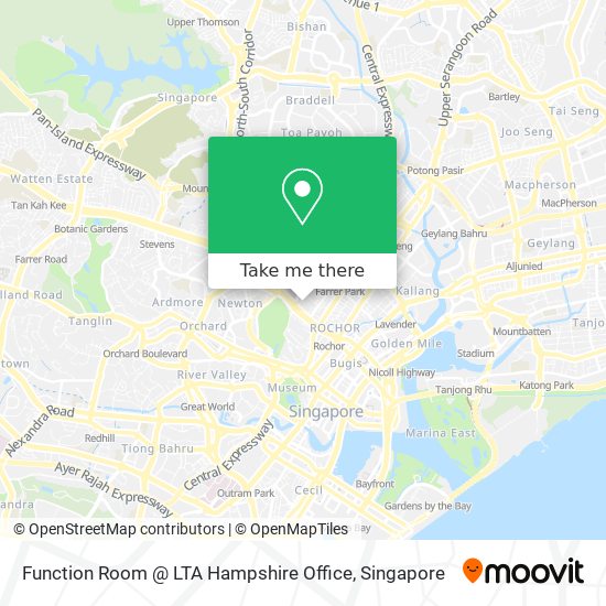 Function Room @ LTA Hampshire Office map