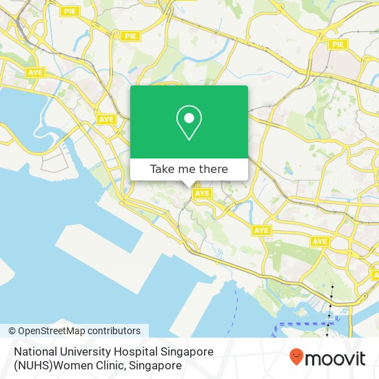 National University Hospital Singapore (NUHS)Women Clinic地图