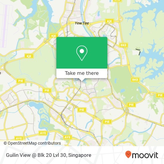 Guilin View @ Blk 20 Lvl 30 map