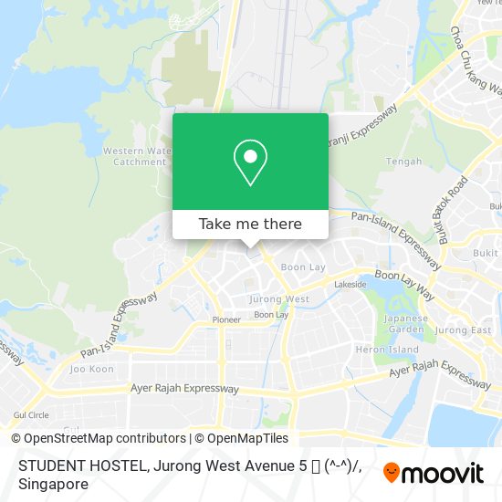 STUDENT HOSTEL, Jurong West Avenue 5  (^-^)/地图