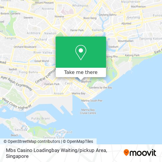 Mbs Casino Loadingbay Waiting / pickup Area map