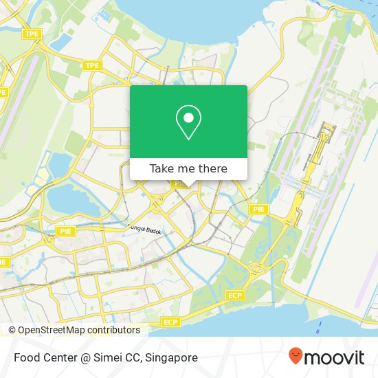 Food Center @ Simei CC map