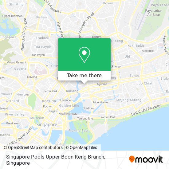 Singapore Pools Upper Boon Keng Branch地图