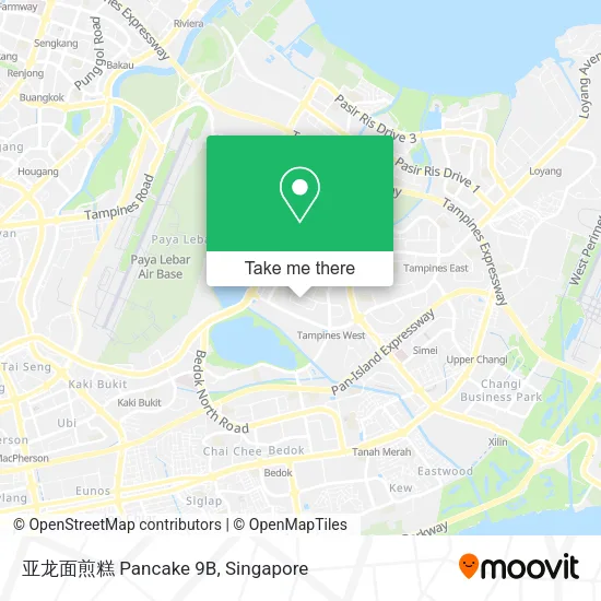 亚龙面煎糕 Pancake 9B地图