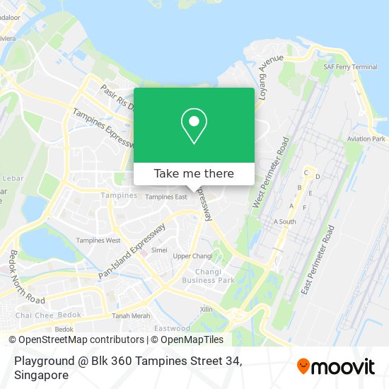 Playground @ Blk 360 Tampines Street 34 map