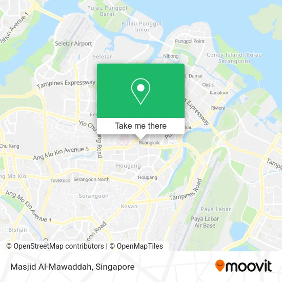 Masjid Al-Mawaddah map