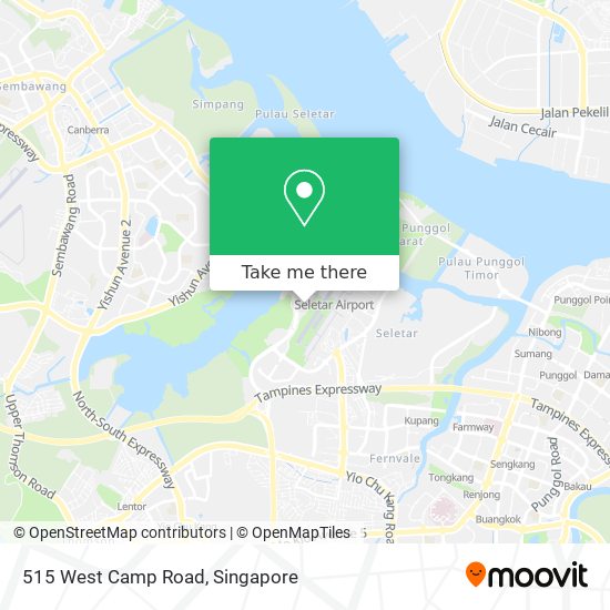 515 West Camp Road map