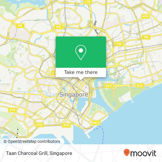 Taan Charcoal Grill map