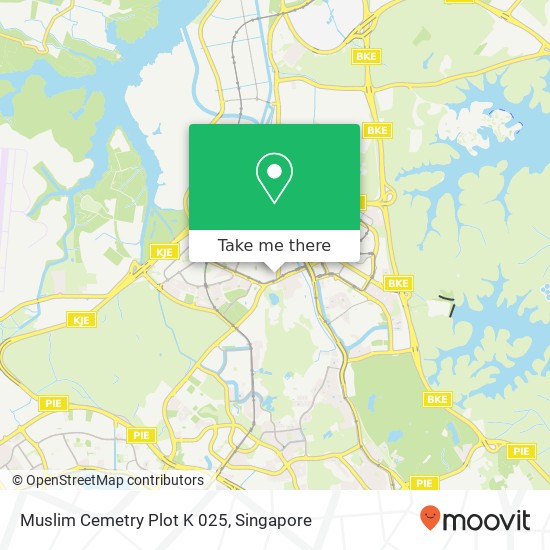 Muslim Cemetry Plot K 025地图
