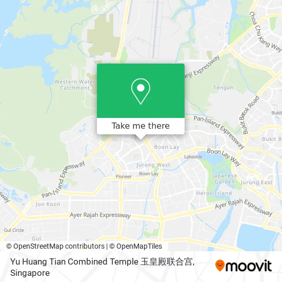 Yu Huang Tian Combined Temple 玉皇殿联合宫 map