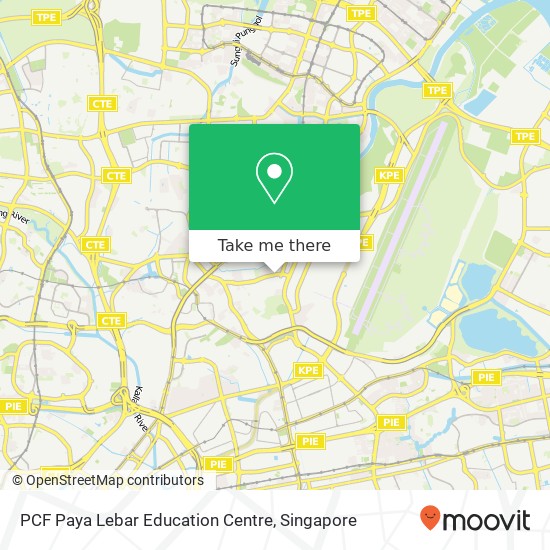 PCF Paya Lebar Education Centre map