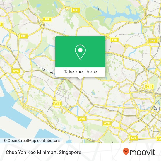 Chua Yan Kee Minimart map