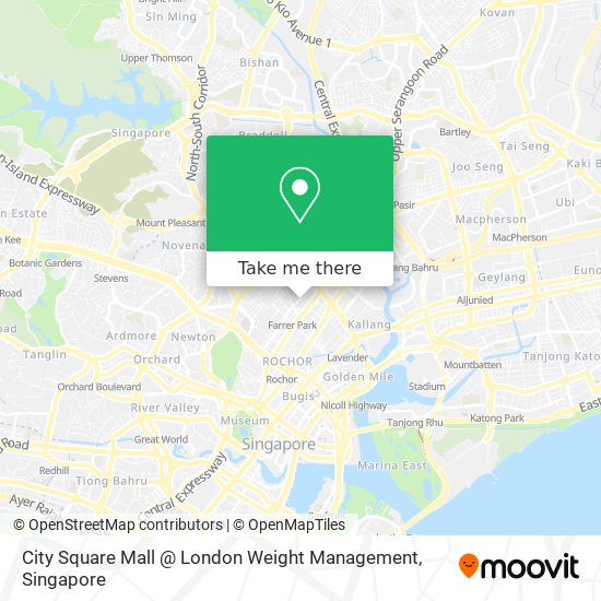 City Square Mall @ London Weight Management map