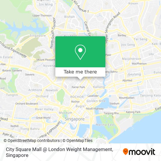 City Square Mall @ London Weight Management map