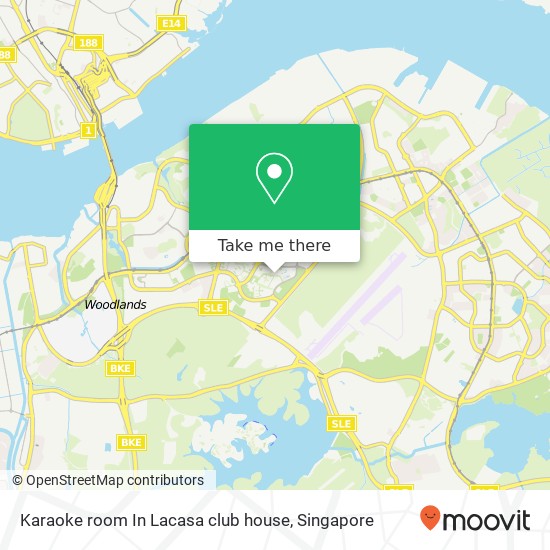 Karaoke room In Lacasa club house map
