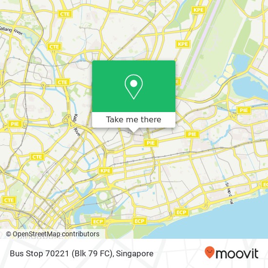 Bus Stop 70221 (Blk 79 FC)地图