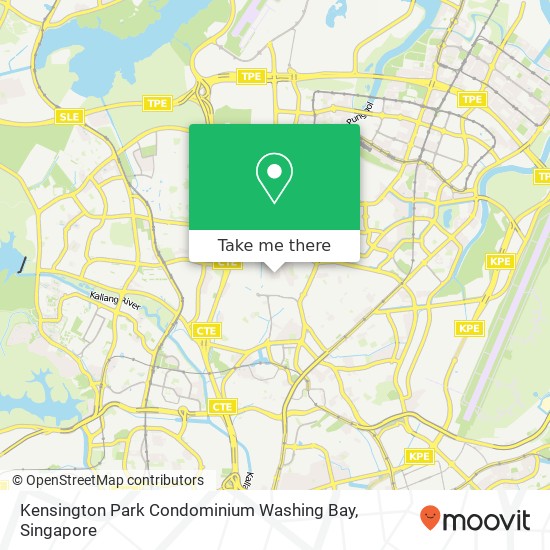 Kensington Park Condominium Washing Bay map