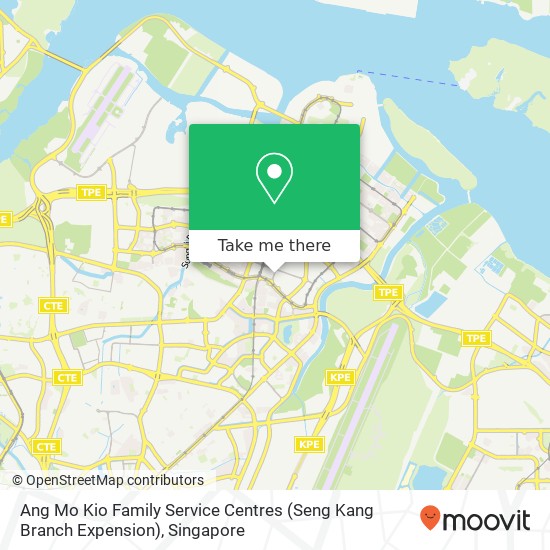 Ang Mo Kio Family Service Centres (Seng Kang Branch Expension)地图