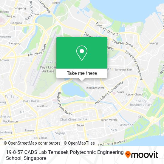 19-8-57 CADS Lab Temasek Polytechnic Engineering School地图