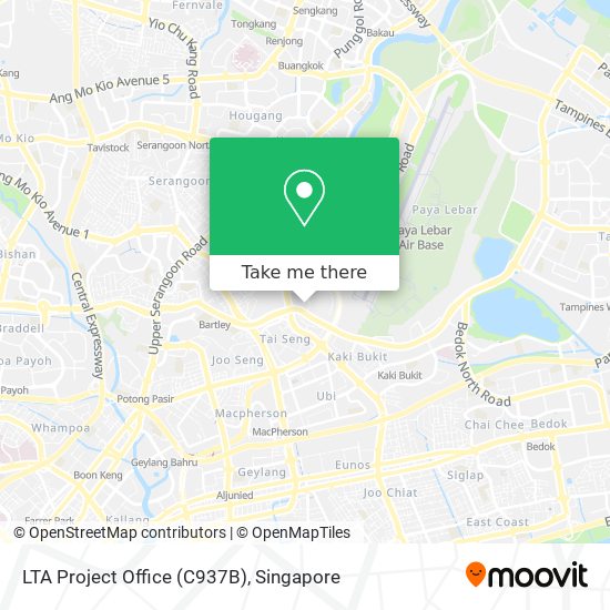 LTA Project Office (C937B) map