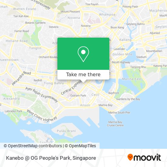 Kanebo @ OG People's Park map