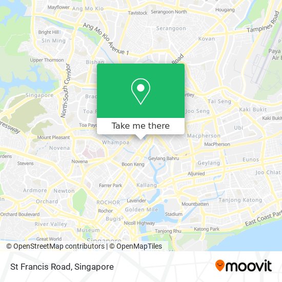 St Francis Road map