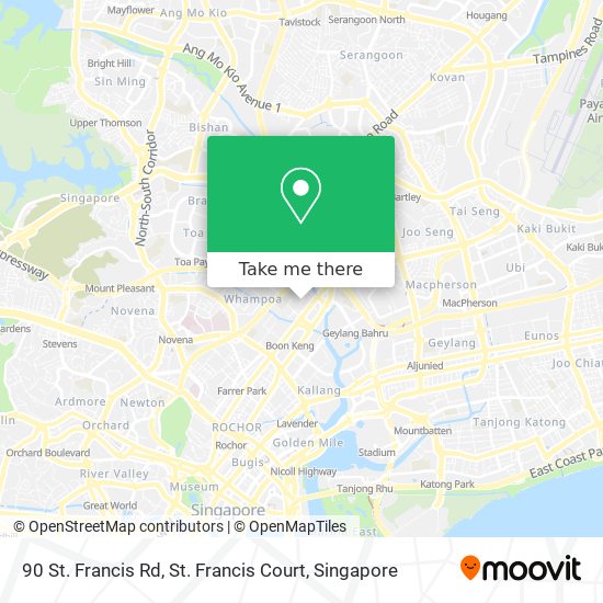 90 St. Francis Rd, St. Francis Court地图