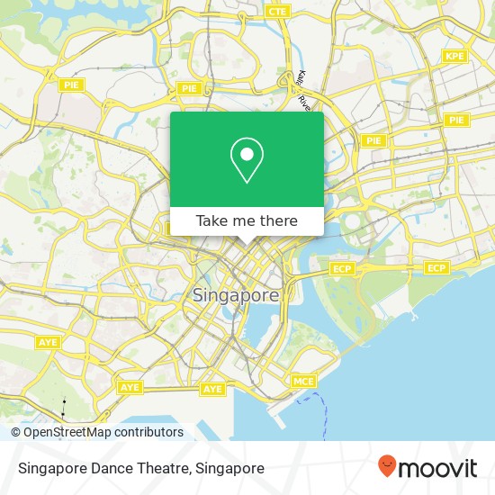 Singapore Dance Theatre map