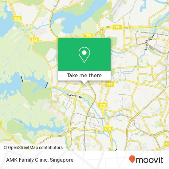 AMK Family Clinic地图