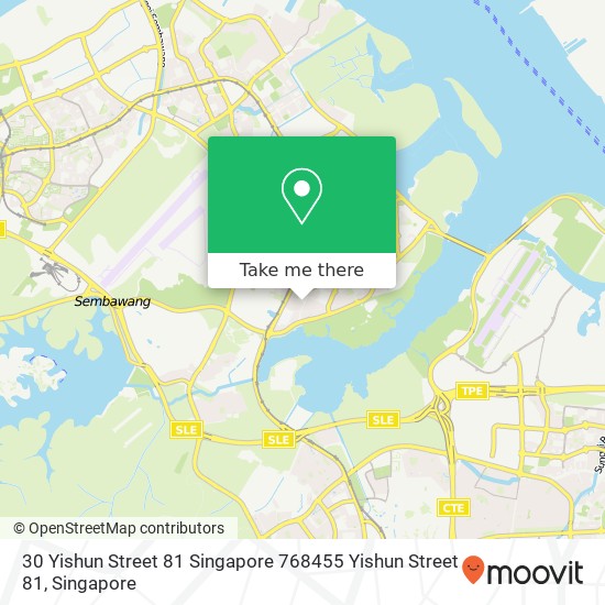 30 Yishun Street 81 Singapore 768455 Yishun Street 81地图