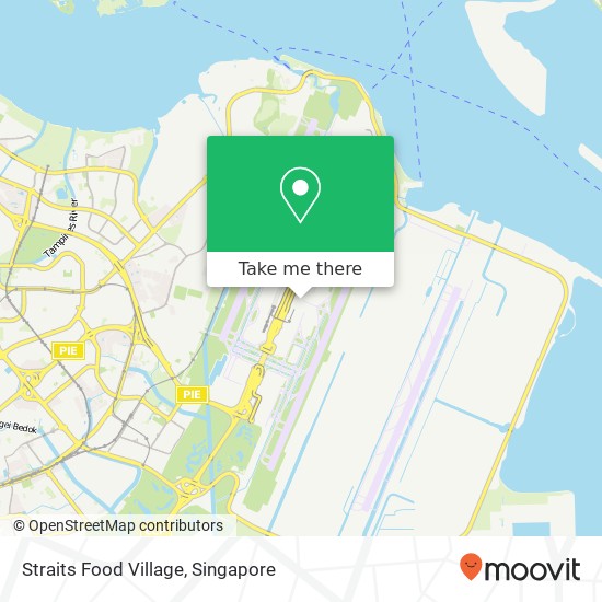 Straits Food Village map