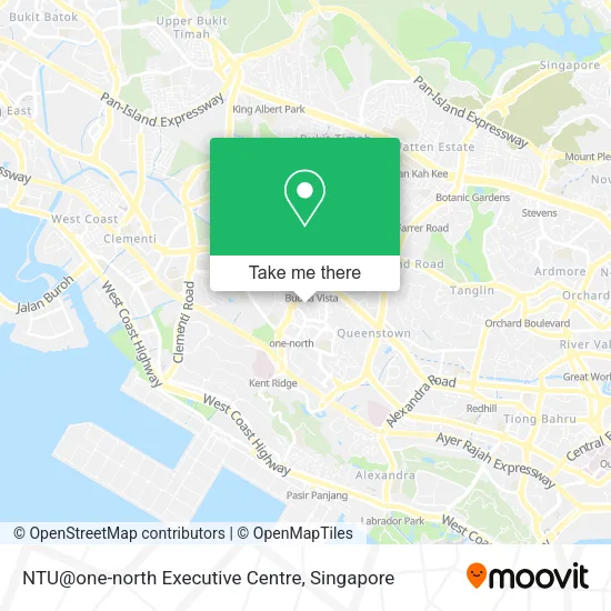 NTU@one-north Executive Centre地图