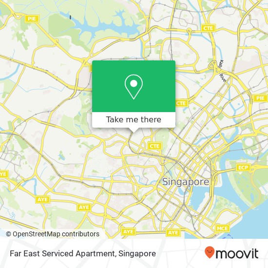 Far East Serviced Apartment map