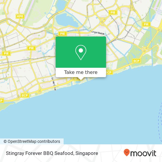 Stingray Forever BBQ Seafood map