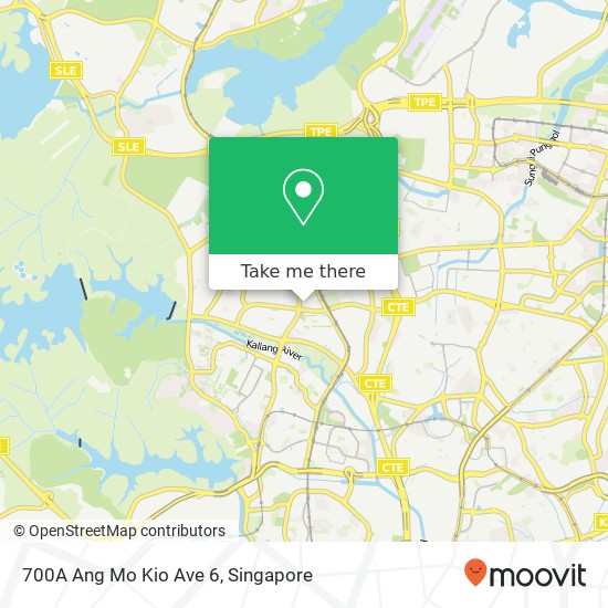 700A Ang Mo Kio Ave 6 map